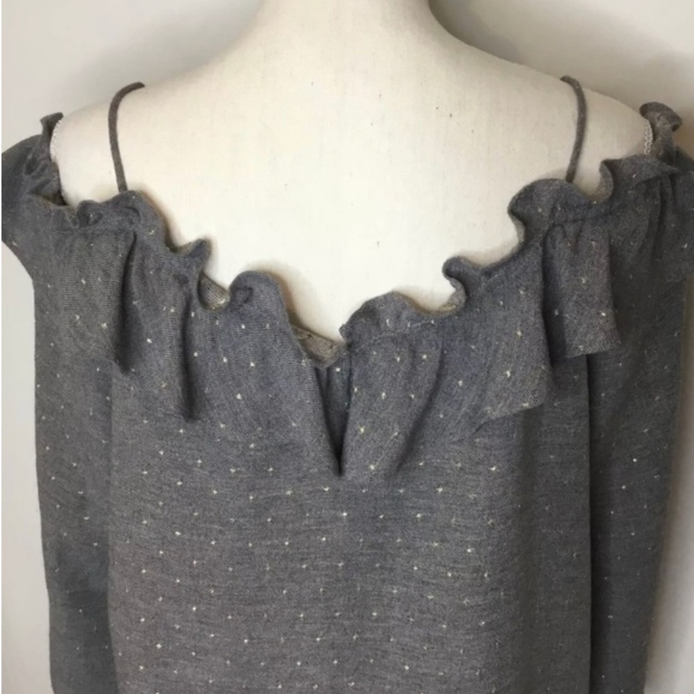 Zara Off-Shoulder Ruffle Top - Picture 4 of 7